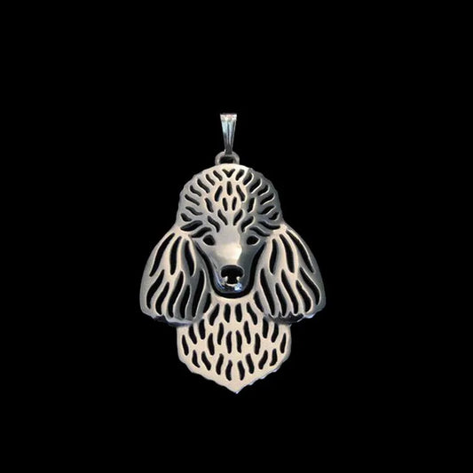 Pet Poodle Dog Pendants Metal Alloy Pendants For Necklaces