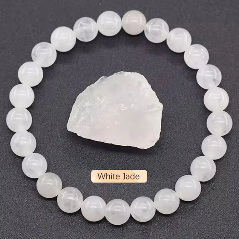 Original stone bracelet for women men trendy Blue Apatite beaded gemstone bracelets boss day scene employee appreciation gifts