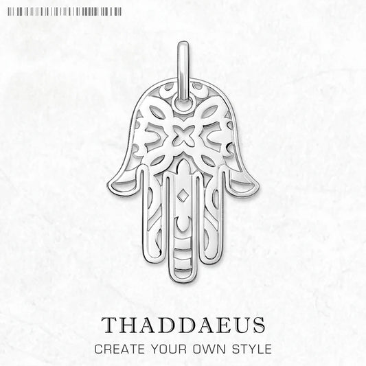 Pendant Hand of Fatima Brand New Fashion Glam Jewelry Europe 925 Sterling Silver Accessories Gift For Women Men