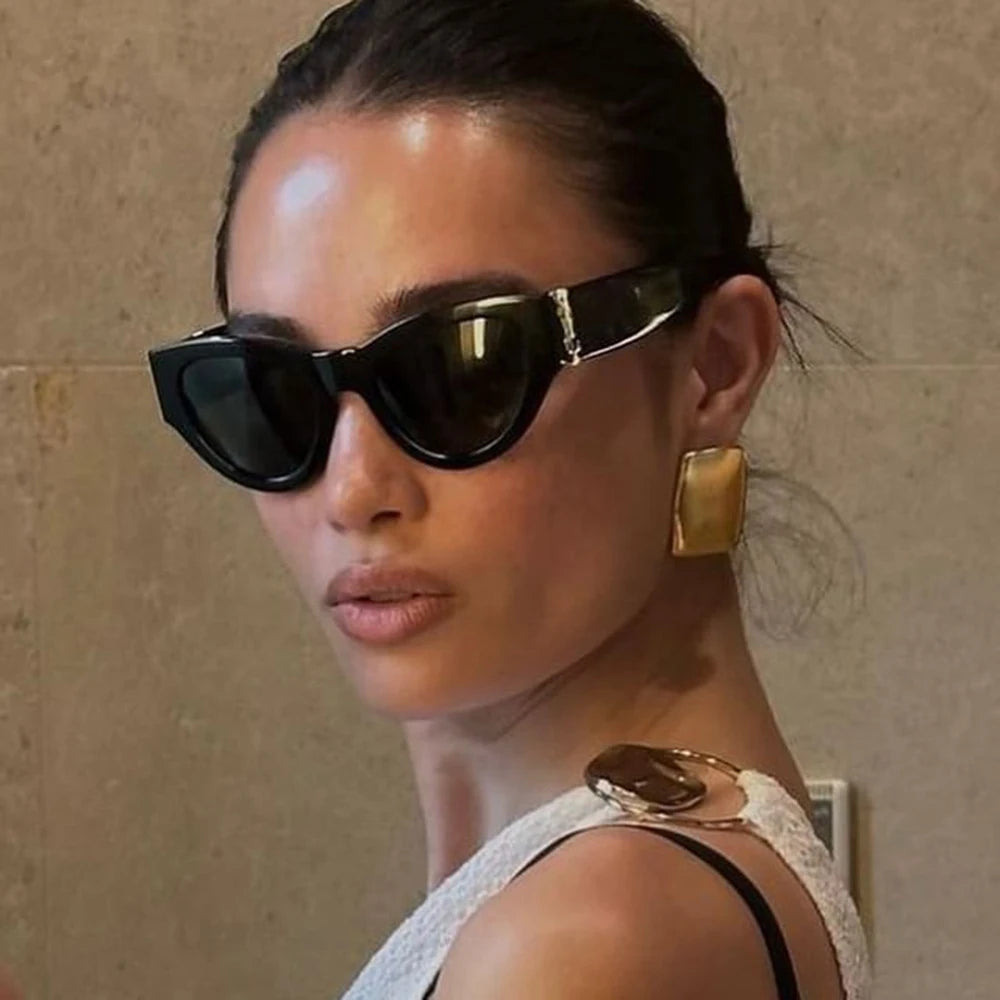 Uworld Fashion Trendy Stainless Steel Gold Color Textured Earrings Prevent Allergy 18K Gold PVD Plated Versatile Daily Jewelry