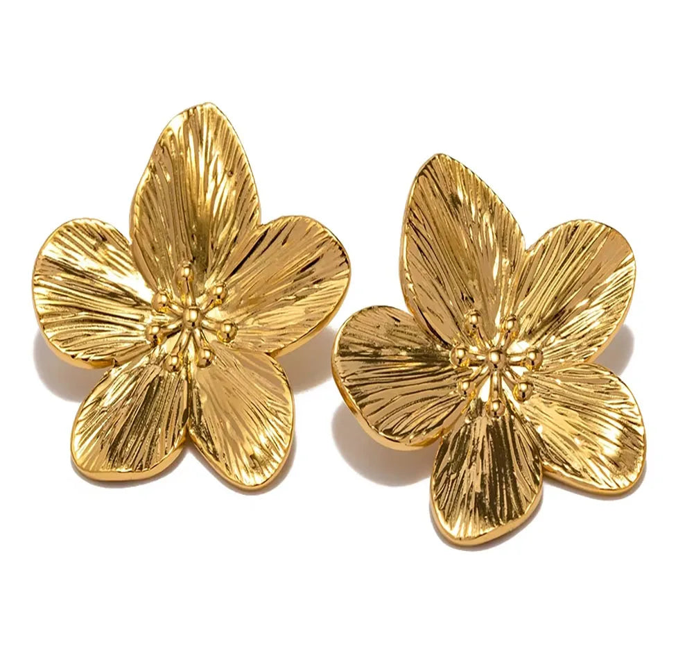 Uworld Hypoallergenic Fashion Vintage Flower Earrings Premium Alloy Women's Party Earrings женск