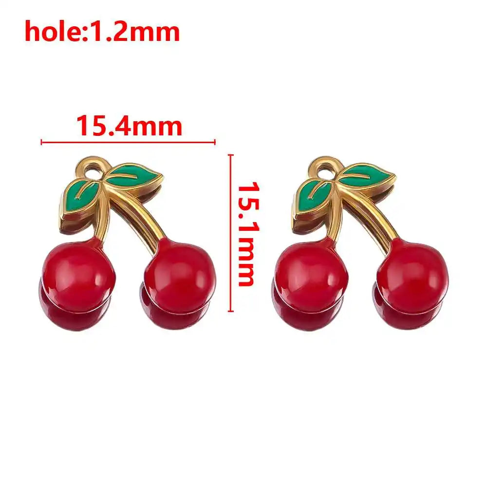 Stainless Steel Pendants Collection Cute Marine Style Pendants Various Earring Components DIY Necklace Jewelry Accessories