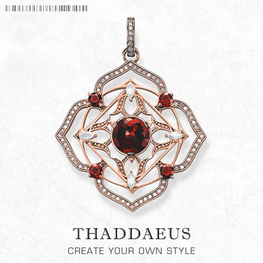 Pendant ROOT CHAKRA Brand New Vintage Fashion 925 Sterling Silver Jewelry Europe Accessories Gift For Women Girls