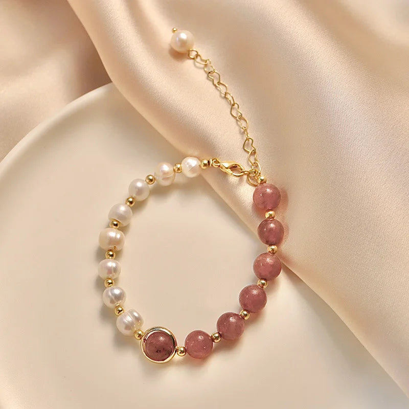 Natural Freshwater Pearl Bracelets Cuff Bangles Wrap Beads Bracelet Jewerly Fashion Accessories for Women