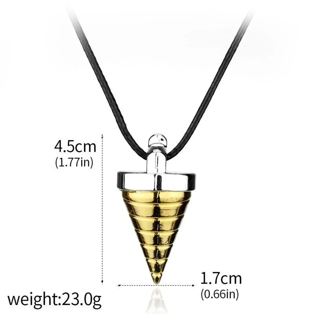 Cartoon Tengen Toppa Gurren Lagann Necklace Tengentoba Gulenlagan Core Drill Pendant Necklace Jewelry Accessories