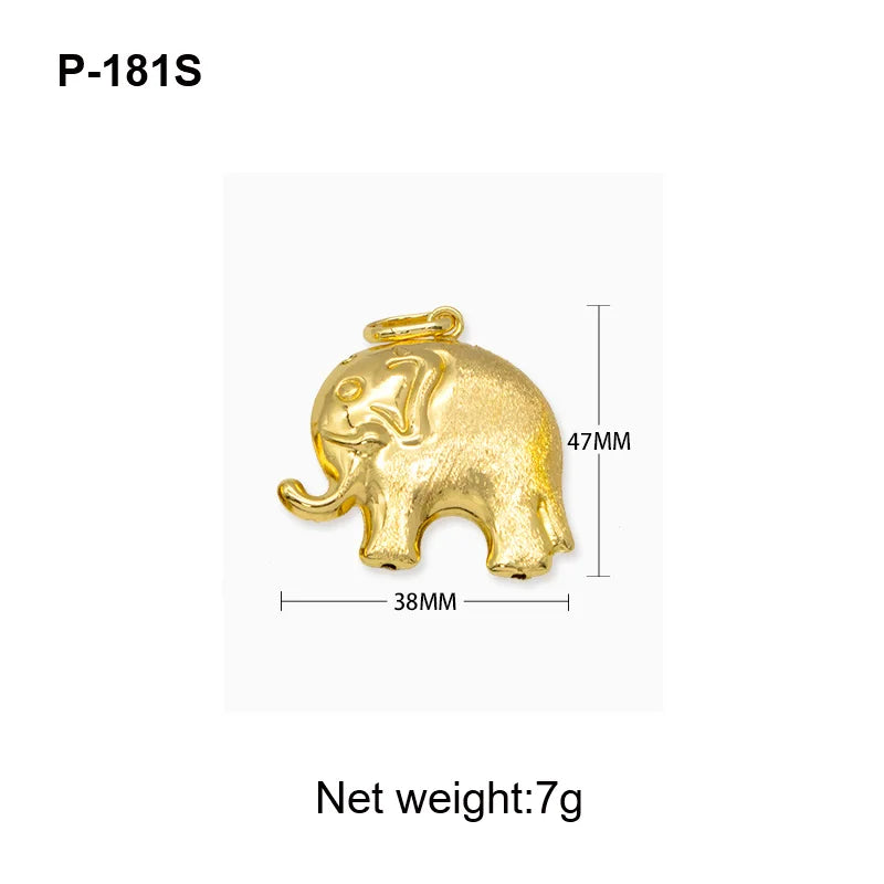 Pendant with Necklace For Women Men 24k Gold Plated Copper 33 Designs Wholesale Fashion Jewelry For Daily Wear Anniversary