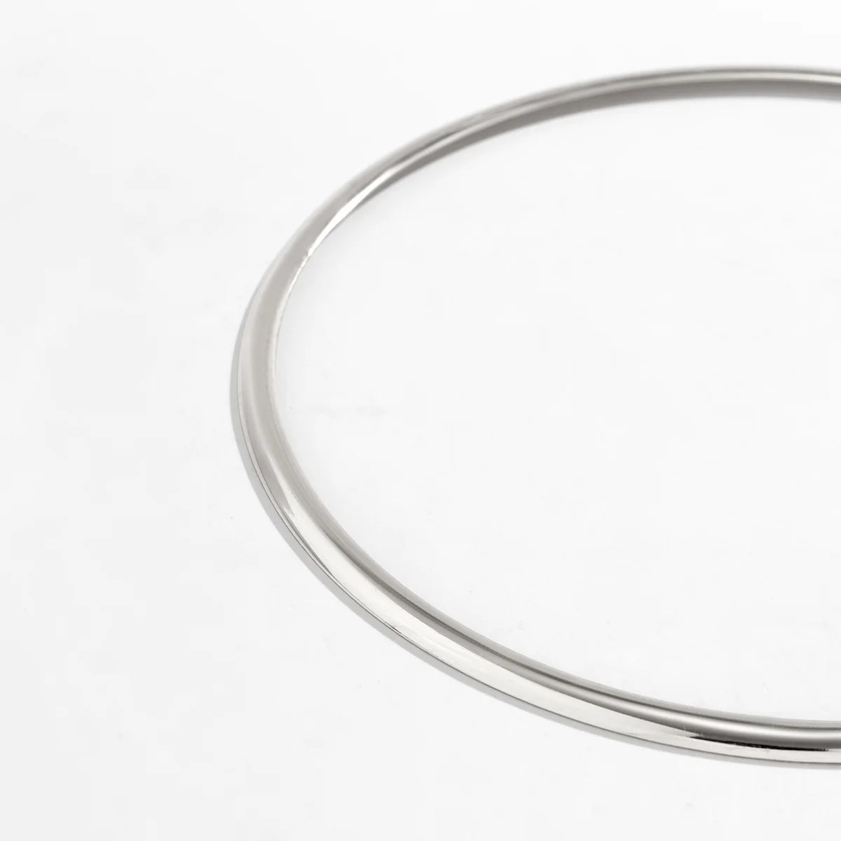 Elegant Simple Chunky Circle Torques Necklace for Women Trendy Choker Collar 2023 Fashion Jewelry on the Neck Accessories Female