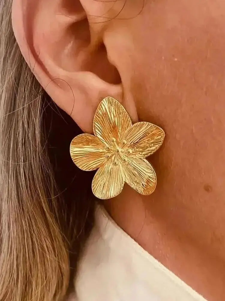 Uworld Hypoallergenic Fashion Vintage Flower Earrings Premium Alloy Women's Party Earrings женск