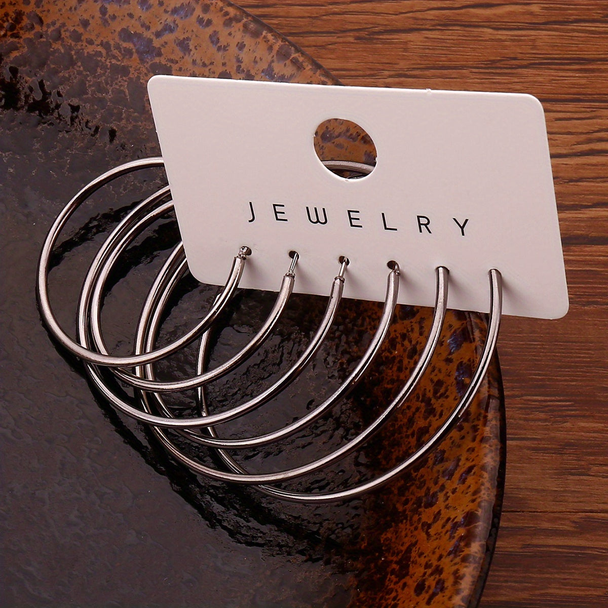 14K Plated Classic Hoop Earrings Set - Timeless Jewelry for Daily Wear, Party Decoration, and Ornament - Hypoallergenic, Nickel-Free, and Durable