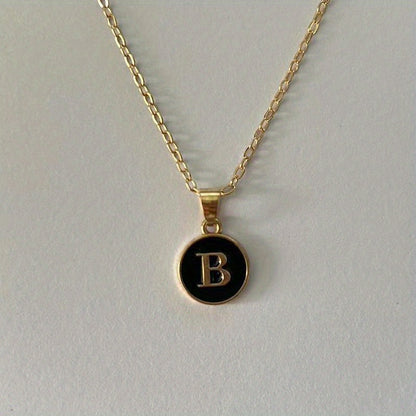 English Letters Decor Necklace Simple Pendant Necklace Alloy Necklace Jewelry Accessories For Women Gifts