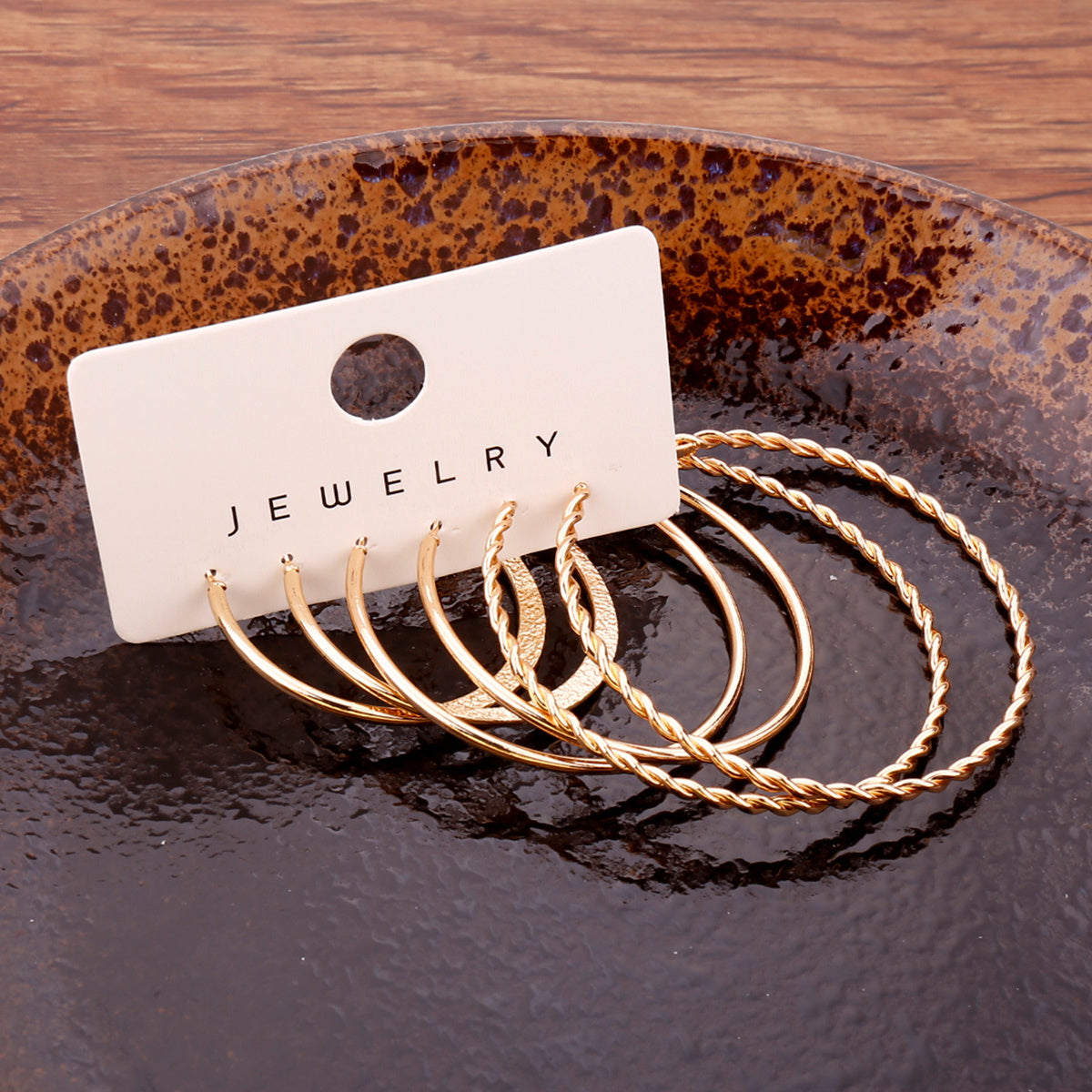 14K Plated Classic Hoop Earrings Set - Timeless Jewelry for Daily Wear, Party Decoration, and Ornament - Hypoallergenic, Nickel-Free, and Durable