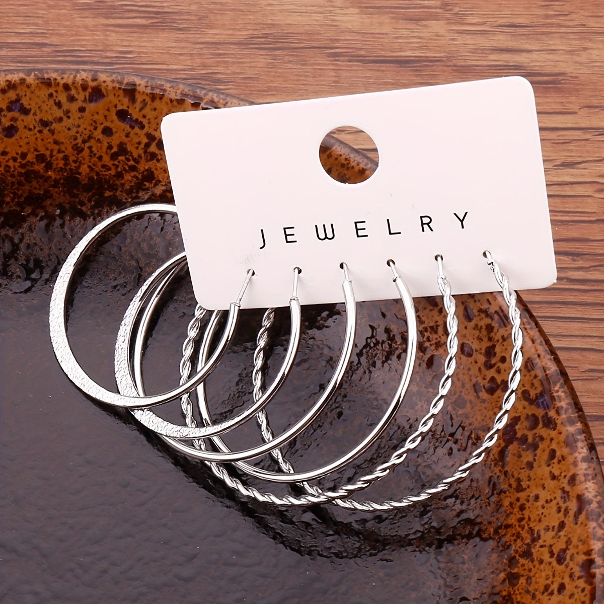 14K Plated Classic Hoop Earrings Set - Timeless Jewelry for Daily Wear, Party Decoration, and Ornament - Hypoallergenic, Nickel-Free, and Durable