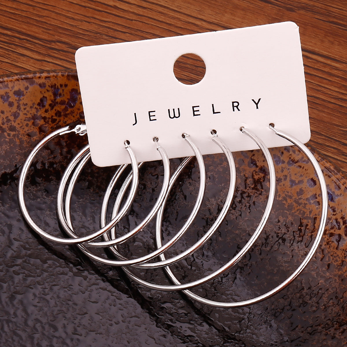 14K Plated Classic Hoop Earrings Set - Timeless Jewelry for Daily Wear, Party Decoration, and Ornament - Hypoallergenic, Nickel-Free, and Durable
