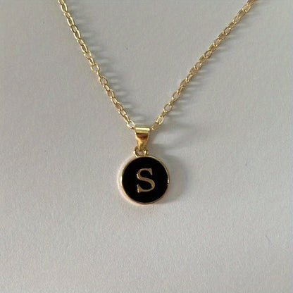 English Letters Decor Necklace Simple Pendant Necklace Alloy Necklace Jewelry Accessories For Women Gifts