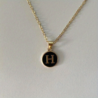 English Letters Decor Necklace Simple Pendant Necklace Alloy Necklace Jewelry Accessories For Women Gifts