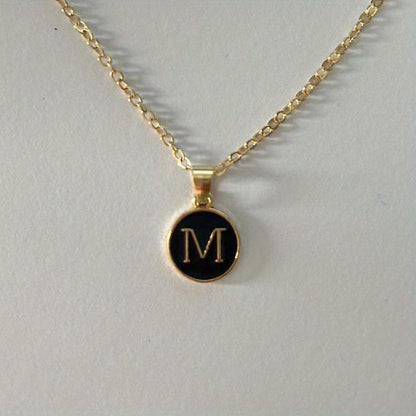 English Letters Decor Necklace Simple Pendant Necklace Alloy Necklace Jewelry Accessories For Women Gifts