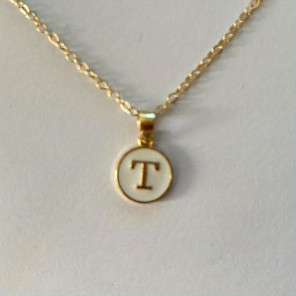 English Letters Decor Necklace Simple Pendant Necklace Alloy Necklace Jewelry Accessories For Women Gifts