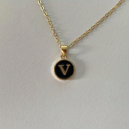 English Letters Decor Necklace Simple Pendant Necklace Alloy Necklace Jewelry Accessories For Women Gifts