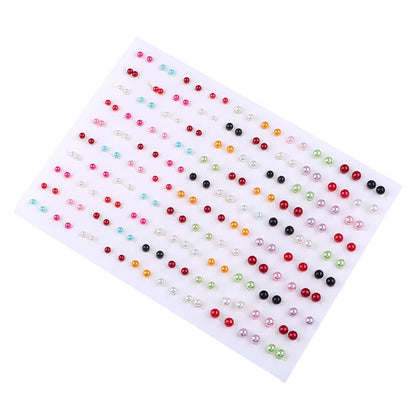 100Pairs Acrylic Crystal Heart Star Moon Small Stud Earrings Set For Women Girl Animal Flower Plastic Earring 2021 Trend Jewelry