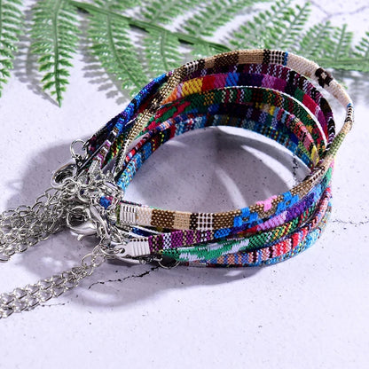 2Pcs/Lot Bohemian Anklets for Men and Women Handmade Rope Friendship Beach Barefoot Bracelet on the Leg Chain Boho Foot Jewelry