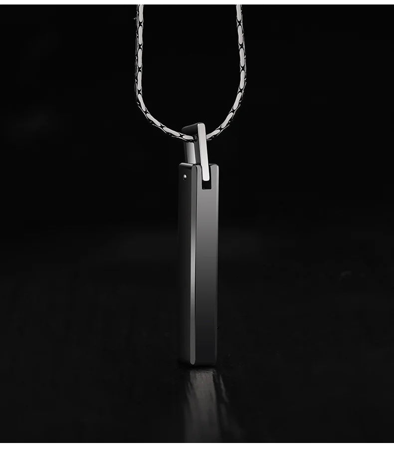 Pendants for Men and Women Classic Tungsten High Polished Scratch Proof for Couples Necklace  Engraving