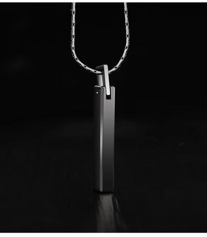 Pendants for Men and Women Classic Tungsten High Polished Scratch Proof for Couples Necklace  Engraving