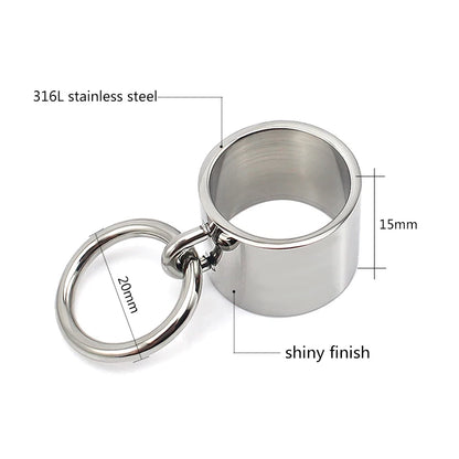 Laser Rings for Women Fashion Geometric Bar Knuckle Jewelry Gold Silver Color 15mm 316L Stainless Steel Cool Ring