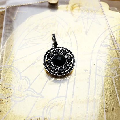 Pendant Black Ornament Brand New Glam 925 Sterling Silver Jewelry Europe Style Fashion Accessorie Gift For Soul Woman