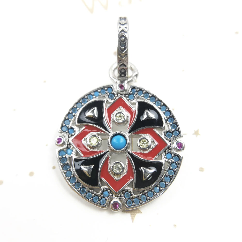Pendant Asian Ornaments New Feminine Gracefully Designed Fine Jewelry Accessories 925 Sterling Silver Gift For Women