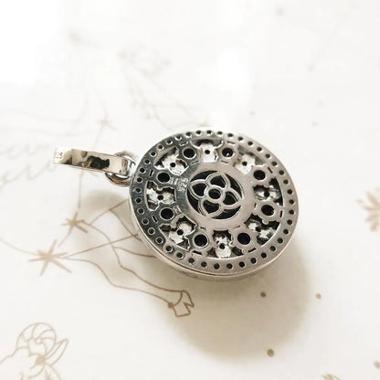 Pendant Black Ornament Brand New Glam 925 Sterling Silver Jewelry Europe Style Fashion Accessorie Gift For Soul Woman