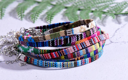 2Pcs/Lot Bohemian Anklets for Men and Women Handmade Rope Friendship Beach Barefoot Bracelet on the Leg Chain Boho Foot Jewelry