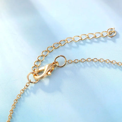 IPARAM Women's Anklet Bohemian Layered Heart Anklet 2021 Summer Beach Anklets On Foot Ankle Bracelets For Women Leg Chain