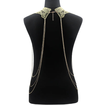Lace Flower Choker Necklace Large Fashion Women's Long Necklaces 2024 Massive Statement Elegant Jewelry