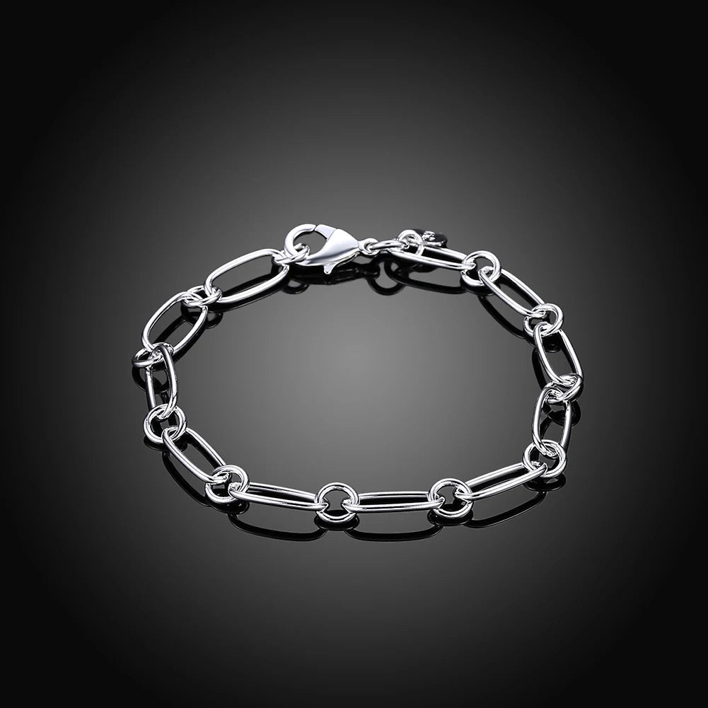 Bracelet For Women Chain 925 Sterling Silver Wedding Gift Party Fashion Luxury Jewelry 2021 Jewelry Christmas Gifts GaaBou