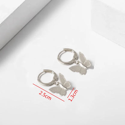 Fold Metal Dangle Earrings for Women Shell Shape Pendants Drop Earrings Cool Stuff Girls Fashion Ear Jewelry pendientes mujer