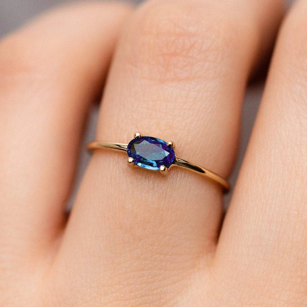 Wedding Engagement Rings For Women Jewellry For Female Gold Color Ring With Stone Women' Ring Dating Jewelry Wholesale R865