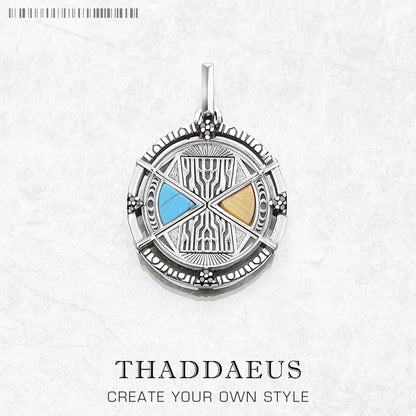 Pendants Lucky Charm Spring Jewelry Vintage 925 Sterling Silver Accessorie Positive Energy Gift For Women Men