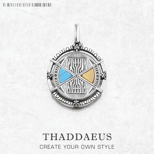 Pendants Lucky Charm Spring Jewelry Vintage 925 Sterling Silver Accessorie Positive Energy Gift For Women Men