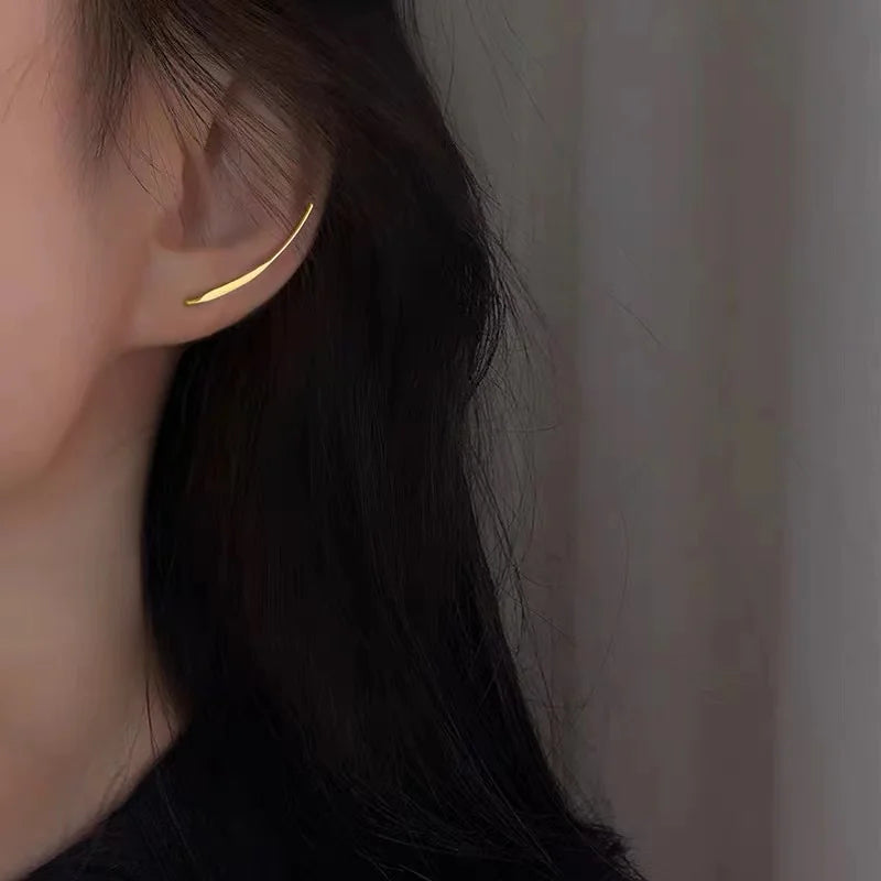 New Fashion Trend Unique Design Elegant Delicate Long Snake Bone Chain Tassel Earrings Women Jewelry Wedding Party Premium Gifts