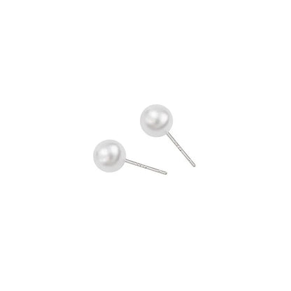 Elegant Lady's Pearl Pendant Earrings Korean Fashion Jewelry Party Student Girl's Simple Accessories Wedding Earrings For Woman