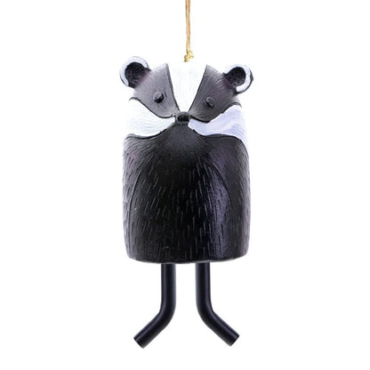 Garden Pendants Bohemian Courtyard Animal Wind Chime Pendants Fun Resin Crafts Home Courtyard Atmosphere Decorations