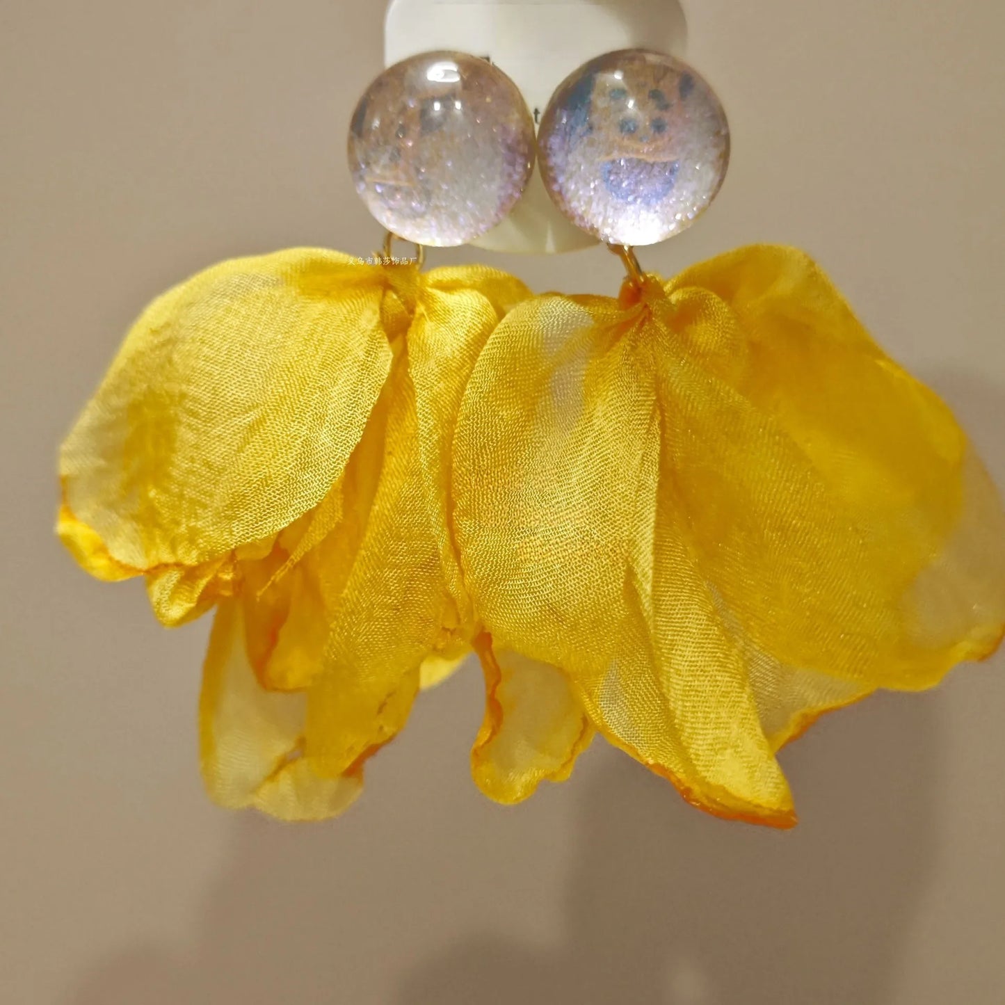 New Colorful Sun Flower Raffia Bead Earrings For Women Girl Handmade Bohemian Rattan Knit Earrings Summer Party Jewelry Gifts