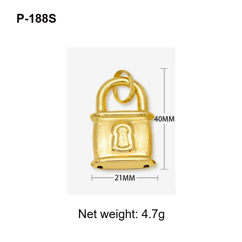 Pendant with Necklace For Women Men 24k Gold Plated Copper 33 Designs Wholesale Fashion Jewelry For Daily Wear Anniversary