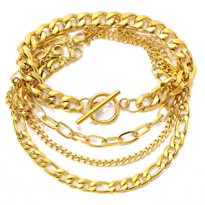 Stainless Steel Bracelet Set High-end Atmosphere Multi Bracelet Set Fashion Bracelet For Women Jewelry Gifts with a Difference