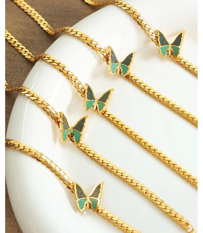 Anklets For Women Stainless Steel 18K Gold Plated High Quality No Tarnish Women's Ankle Bracelets Foot Chains Luxury Ankle Strap