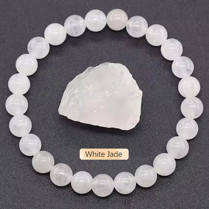 Original stone bracelet for women men trendy Blue Apatite beaded gemstone bracelets boss day scene employee appreciation gifts