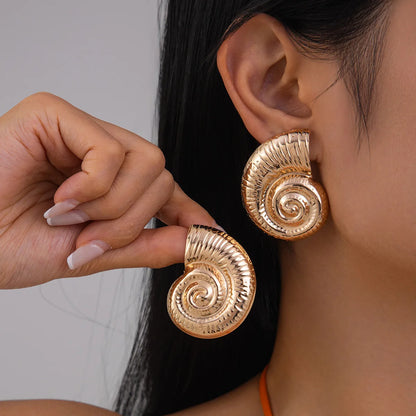 LATS Trendy Gold Color Simulated Starfish Stud Earrings for Women Exquisite Small Star Pearl Earring Summer Beach Daily Jewelry
