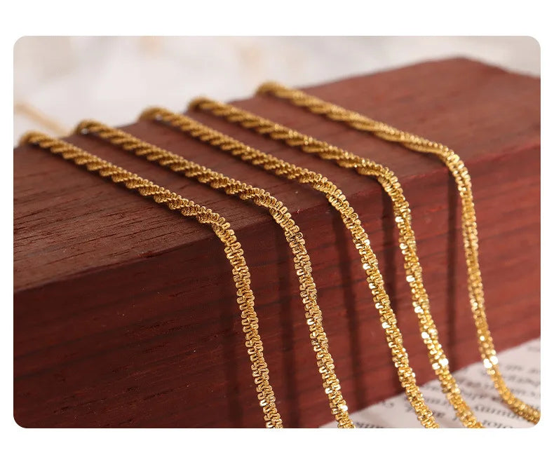 Anklets For Women Stainless Steel 18K Gold Plated High Quality No Tarnish Women's Ankle Bracelets Foot Chains Luxury Ankle Strap