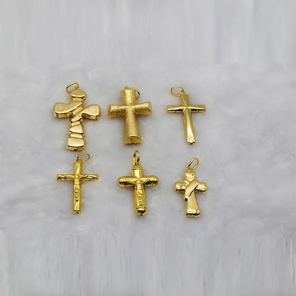 Pendant with Necklace For Women Men 24k Gold Plated Copper 33 Designs Wholesale Fashion Jewelry For Daily Wear Anniversary