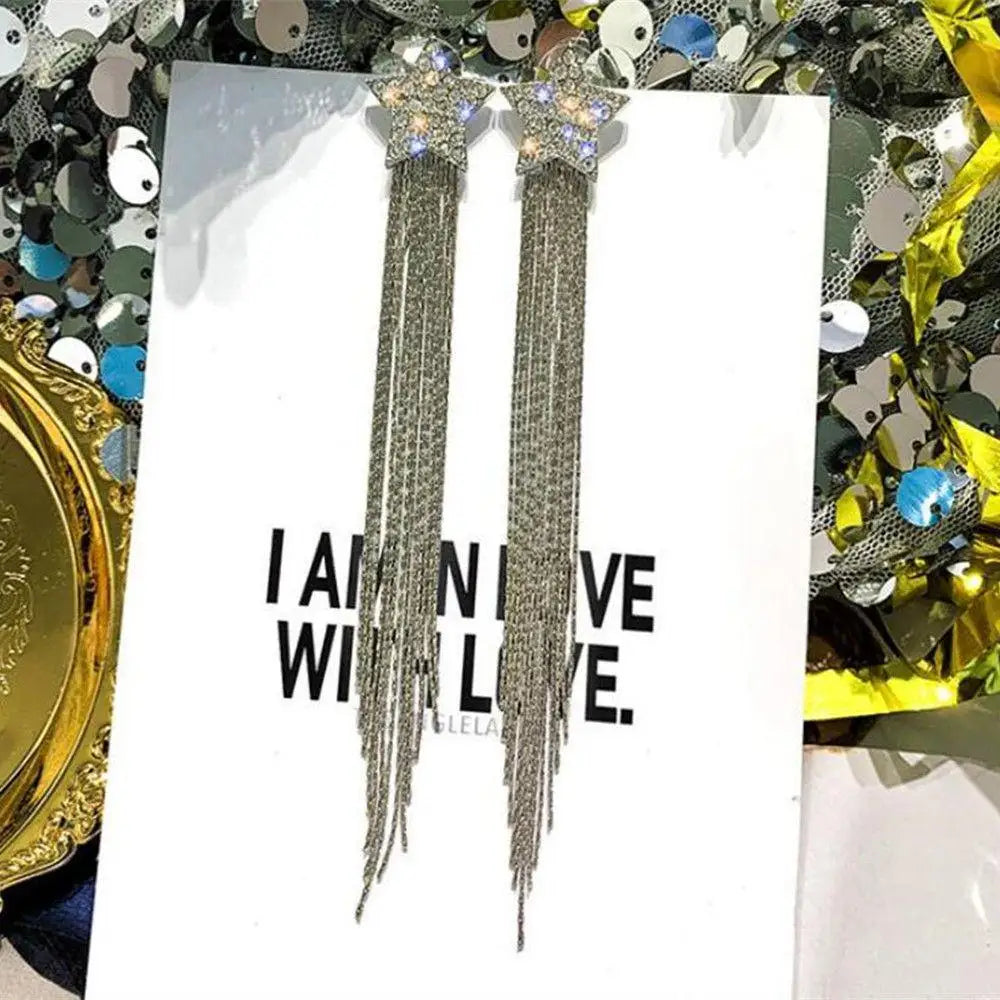 2023 New Fashion Trend Unique Design Elegant Delicate Zircon Water Drop Earrings Women Jewelry Party Premium Gift Wholesale
